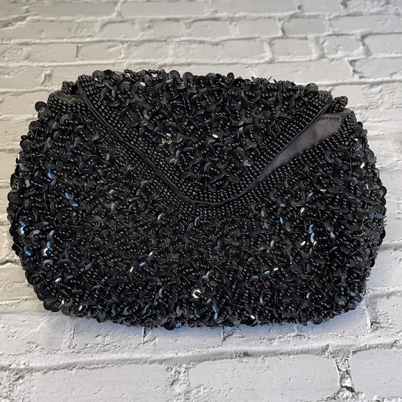 VINTAGE | Beaded shoulder bag - Picture 4 of 10